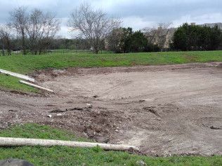 rain garden installation austin tx