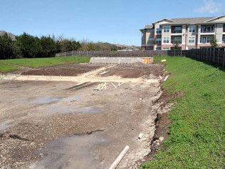 rain garden installation austin tx