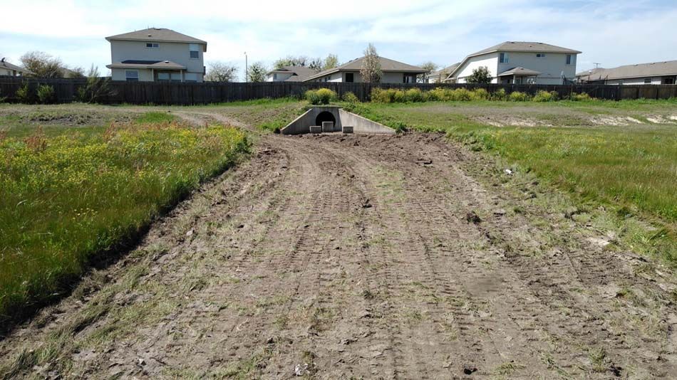 detention pond maintenance austin tx