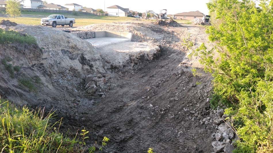 detention pond maintenance austin tx