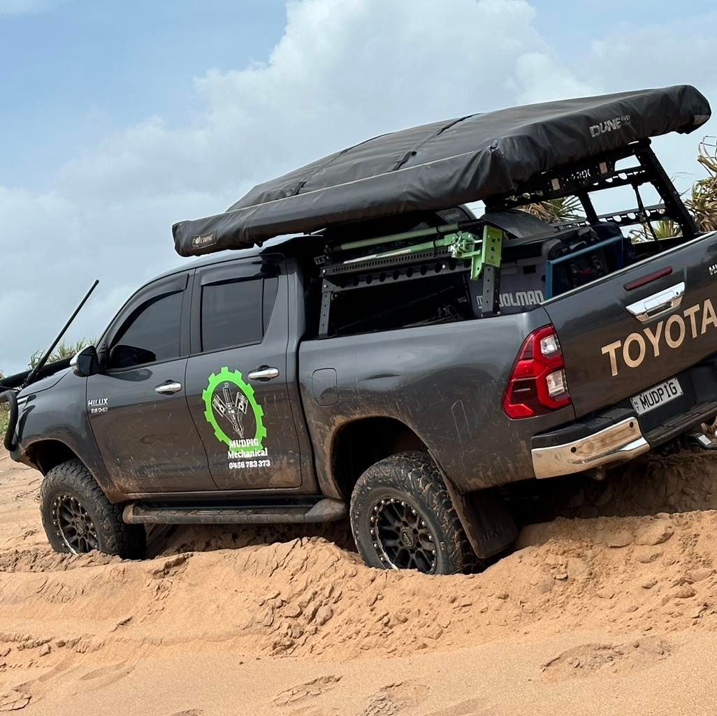 4WD Driving on an Offroad Track — Mudpig Mechanical In Humpty Doo, NT