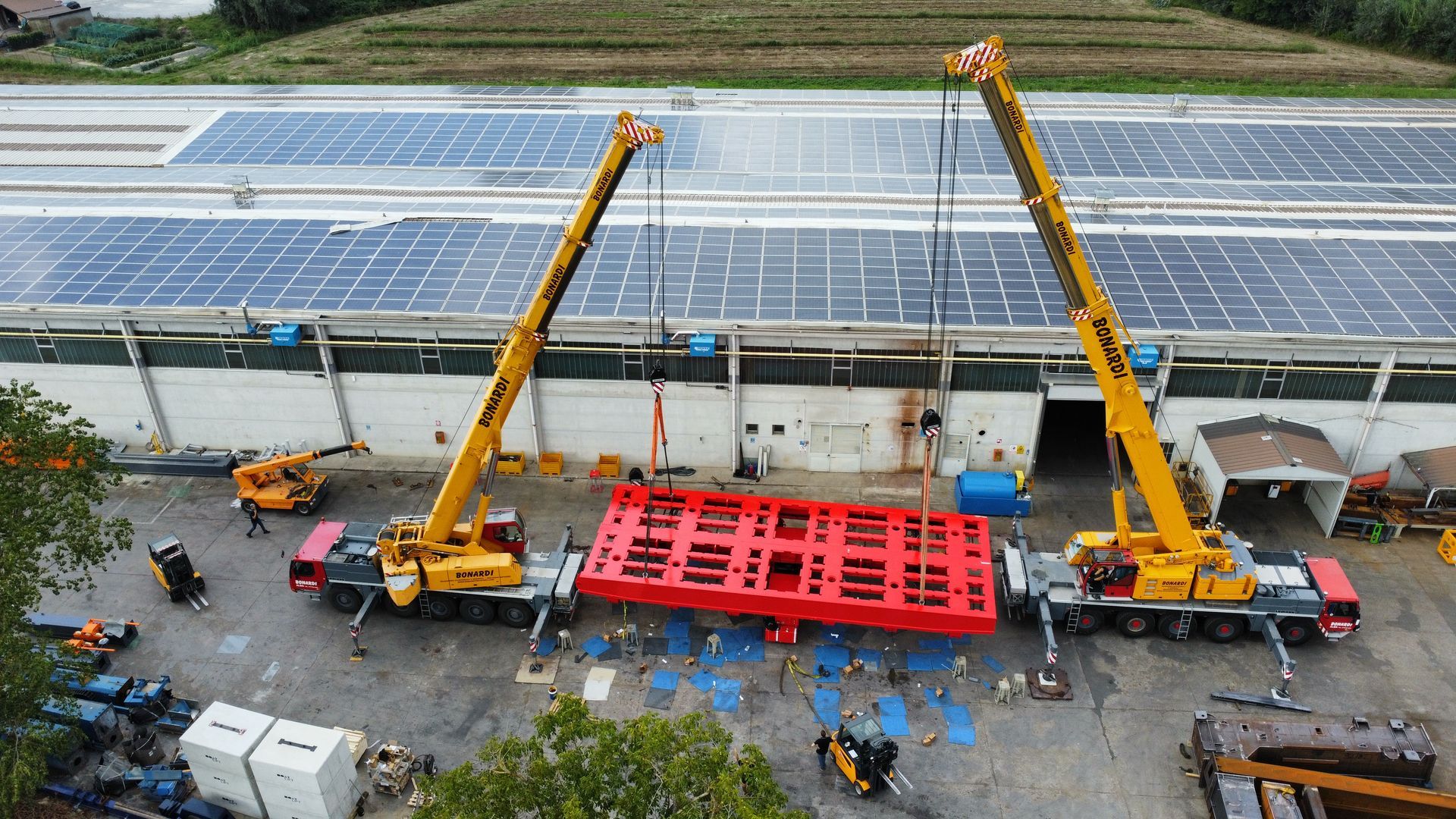 Sollevamento con autogru