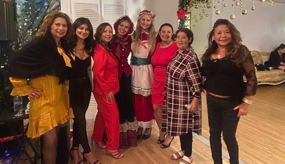 Christmas Singers in Costume
