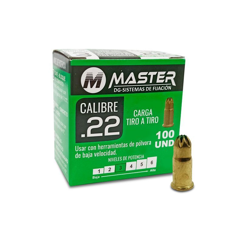 CARGA PARA
PISTOLA DE FIJACIÓN