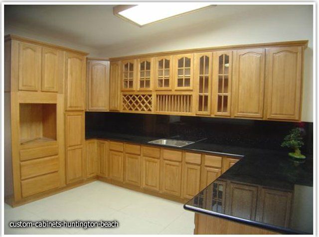 Kitchen with nice cabinets — Huntington Beach, CA — Ken's Handyman Express Inc.