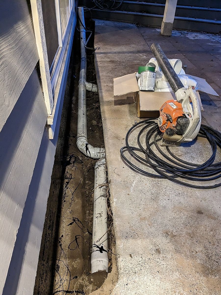 Waterproofing foundation and perimeter drain