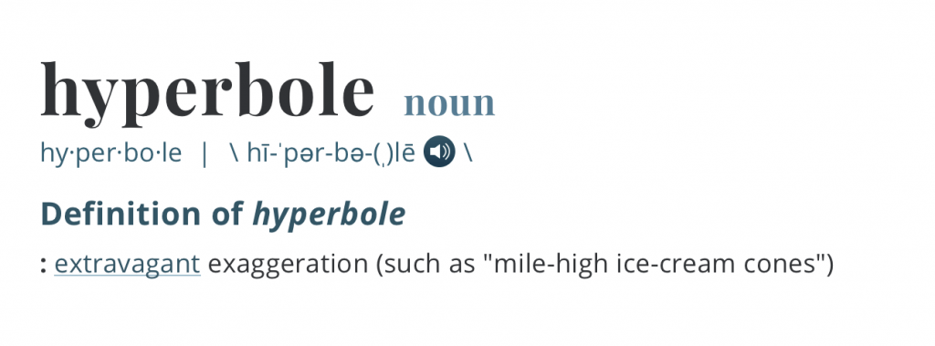 Hyperbole definition