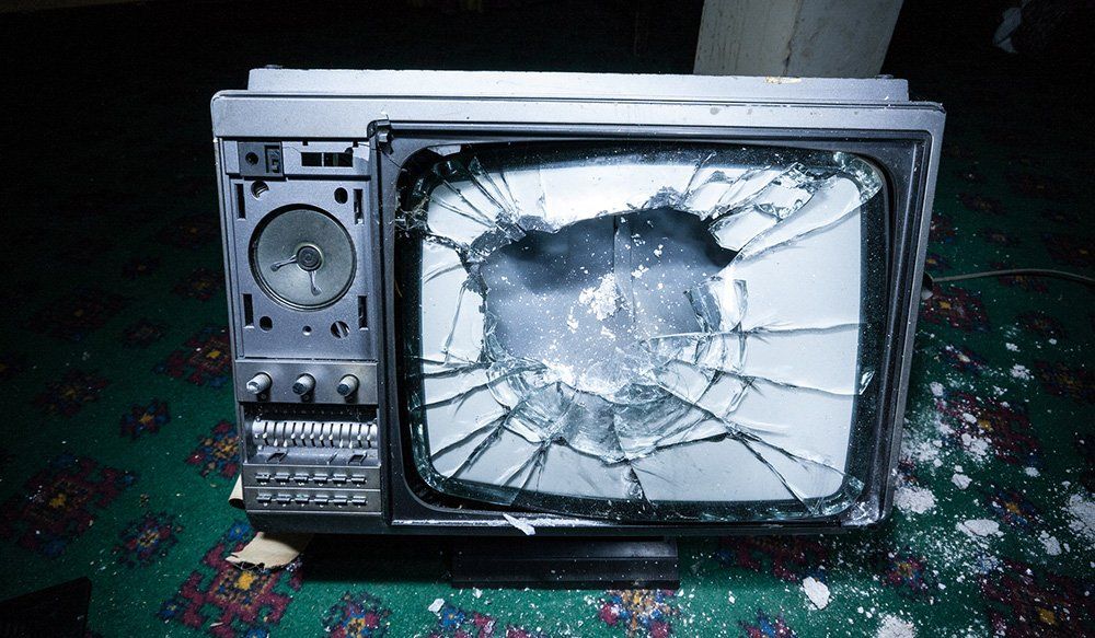 Broken TV — Merrillville, IN — Epiphany and Co. Anger Management Edition