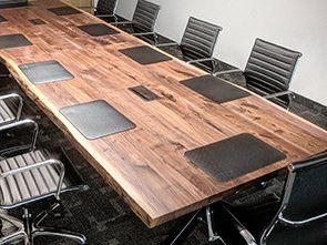 Custom boardroom tables Toronto, custom furniture Durham