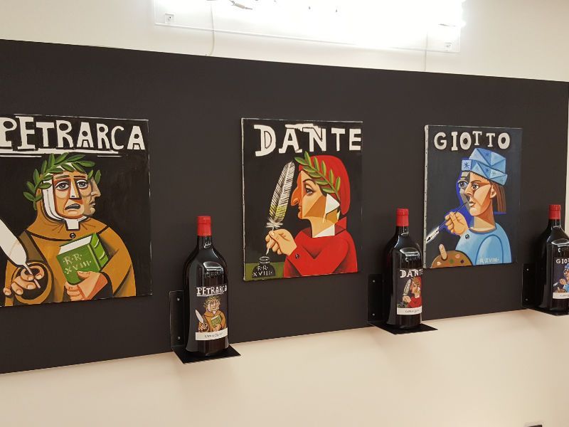 Sagrantino de Montefalco wines at Arnaldo Caprai