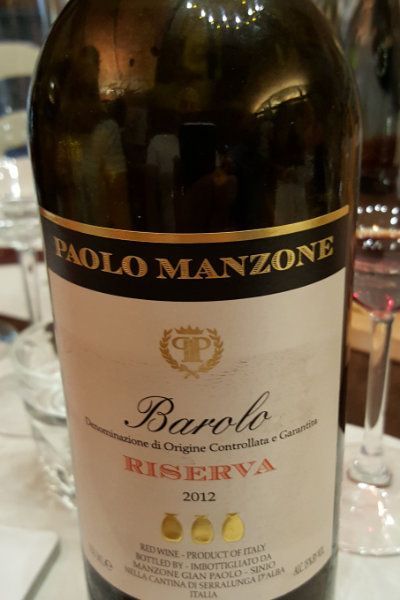 Mooie Barolo DOCG van Paolo Manzone uit Piemonte