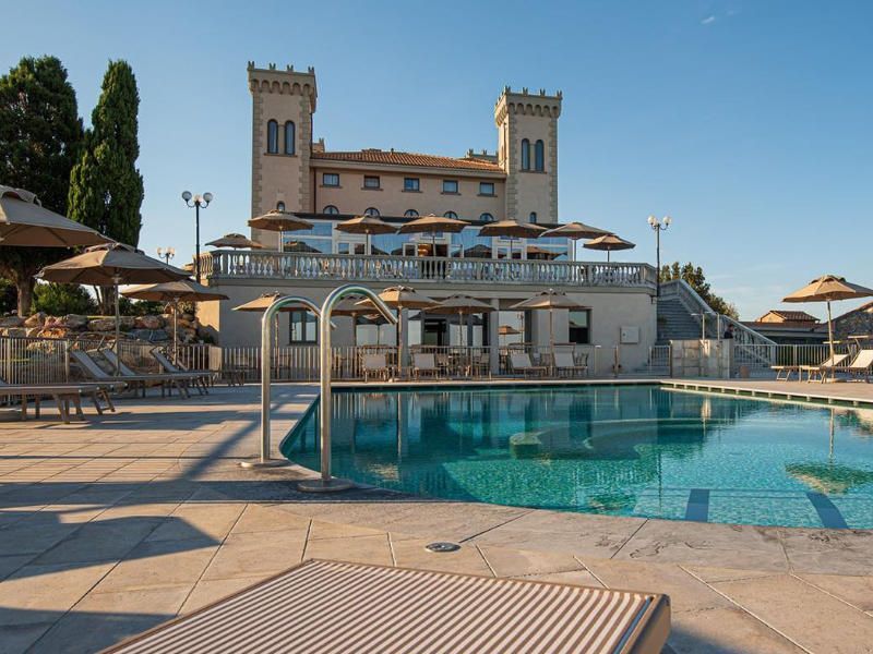 Castello Bonario & Winery Montesolaio near Bolgheri