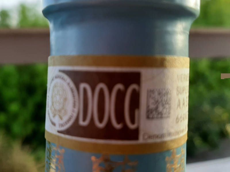 kwaliteitslabel van Italiaanse docg wijn