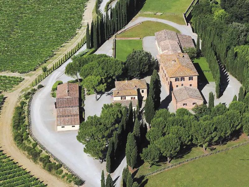 Montalcino wijnhotel Altesino Suites