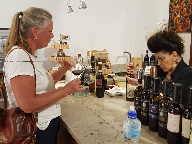 Landschap in de wijnstreek Toscane