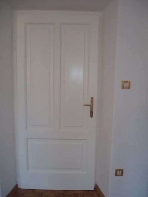 porta in legno recuperata