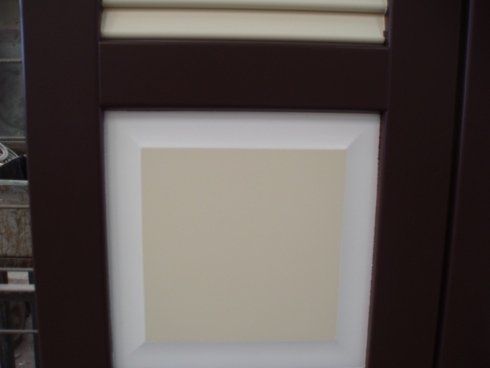 Vista su particolare del rivestimento