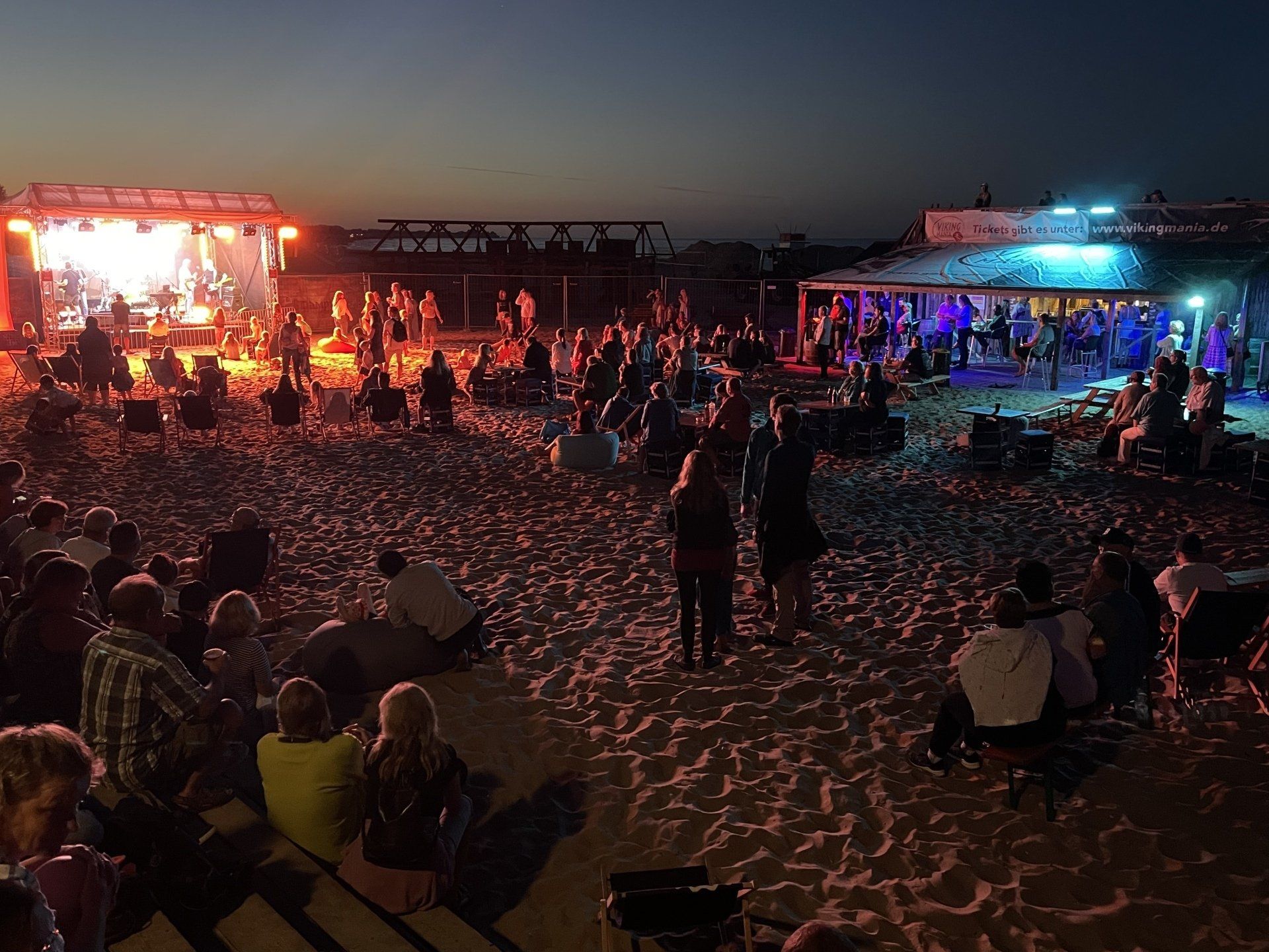 Party am Strand