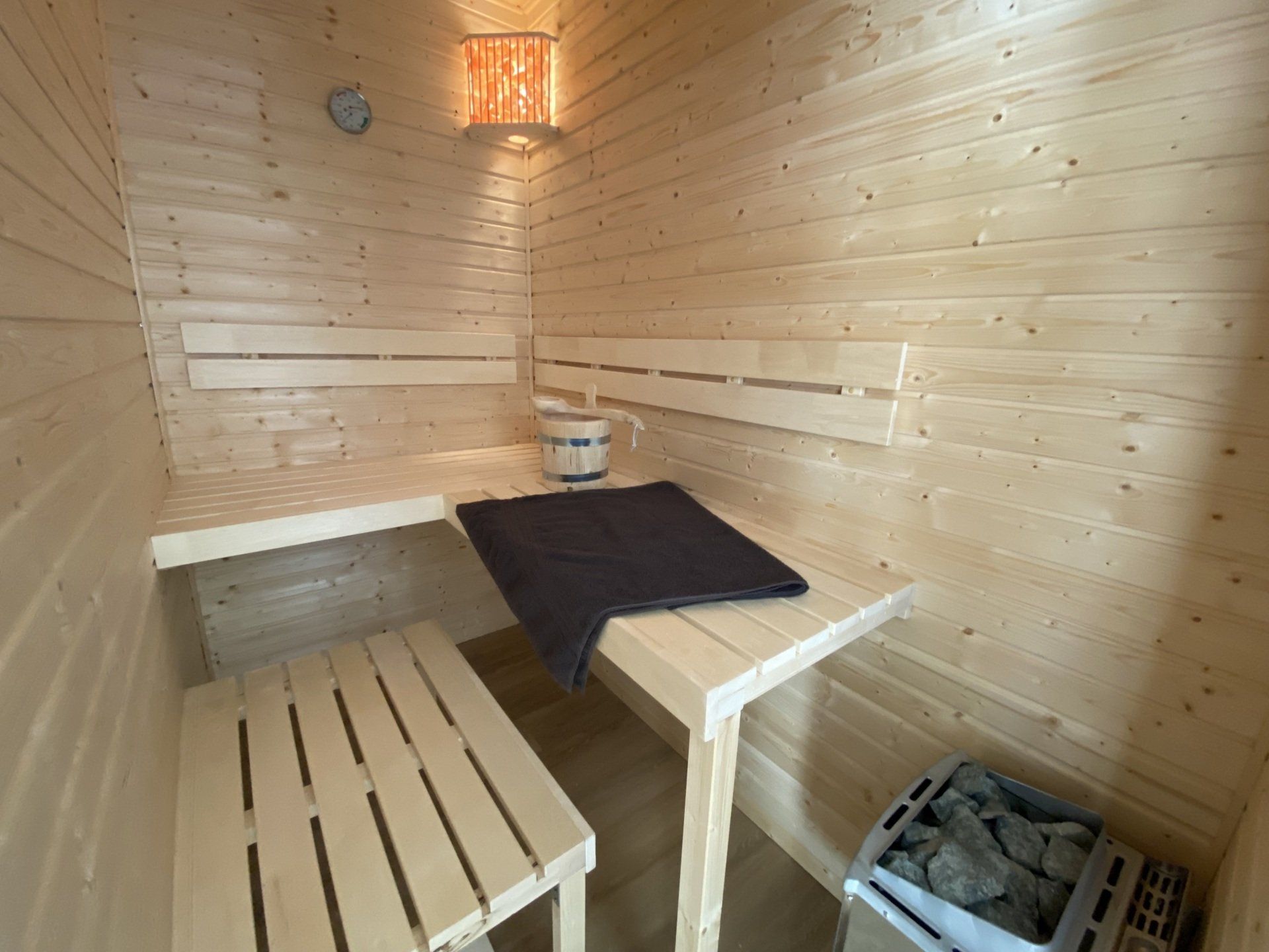Ferienhaus mit Sauna