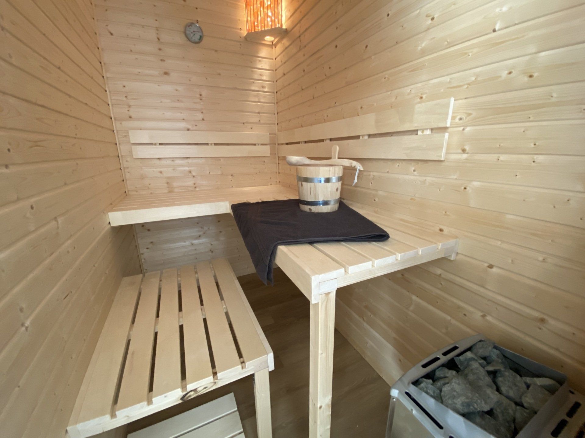 Ferienhaus mit Sauna