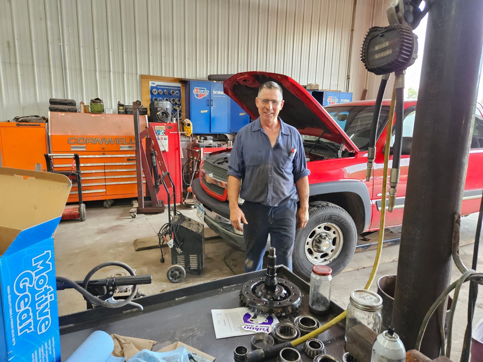 Around the shop at East End Auto in Duluth, MN