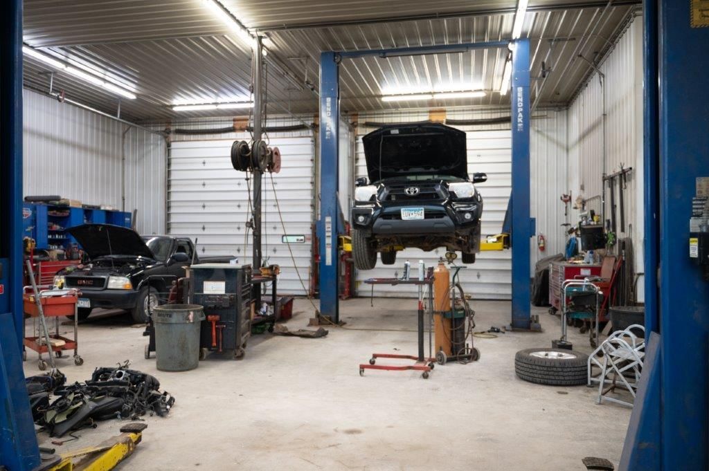 Around the shop at East End Auto in Duluth, MN