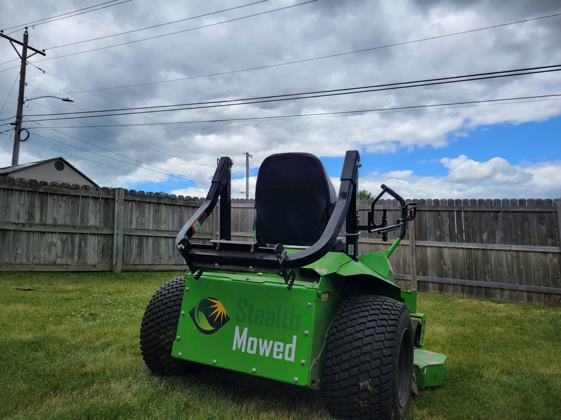 Mowing Lawn