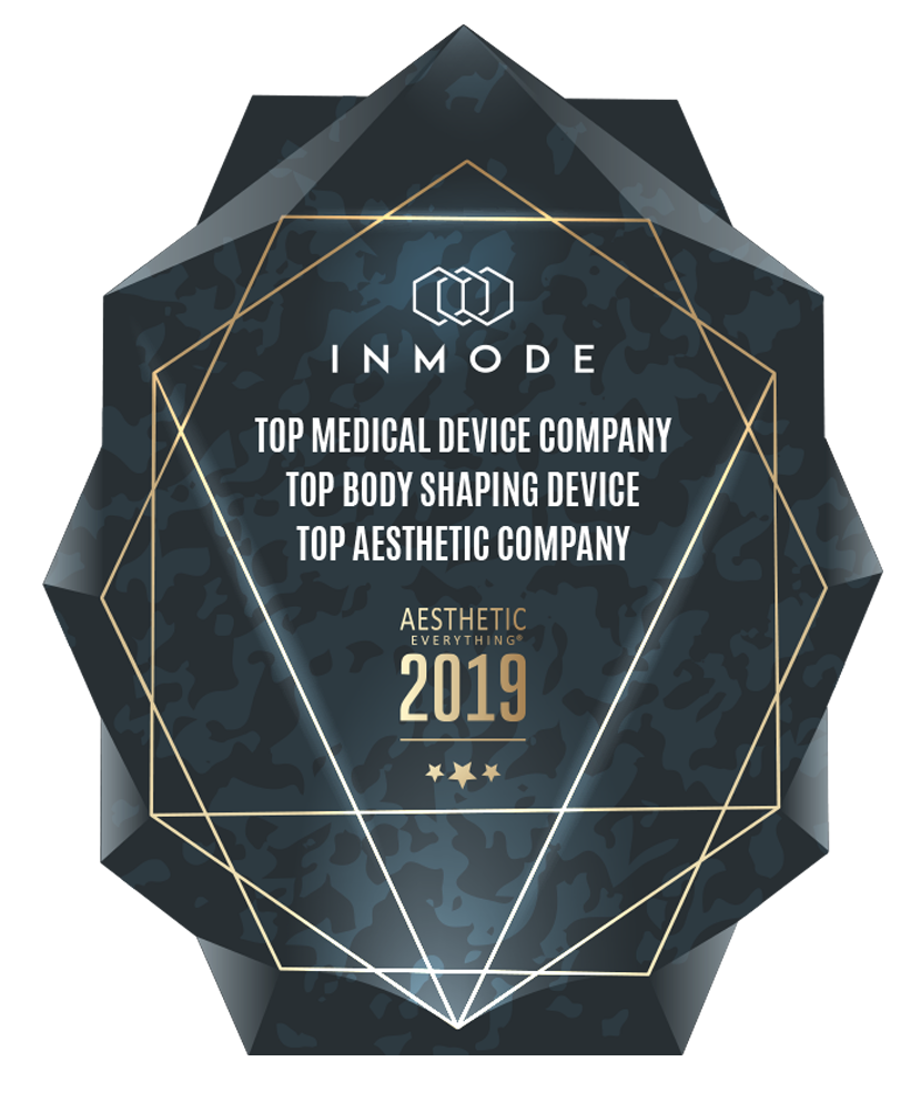 2019 Winner - Top Medical Device Company, Top Body Shaping Device, Top Aesthetic Company (Aesthetic Everything Awards) (SHAPE)