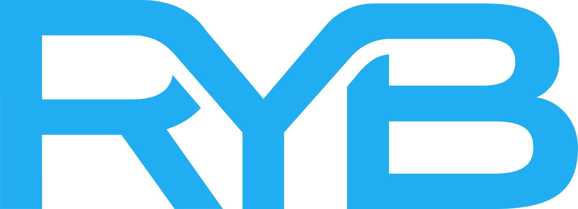 Light blue stylized letters 