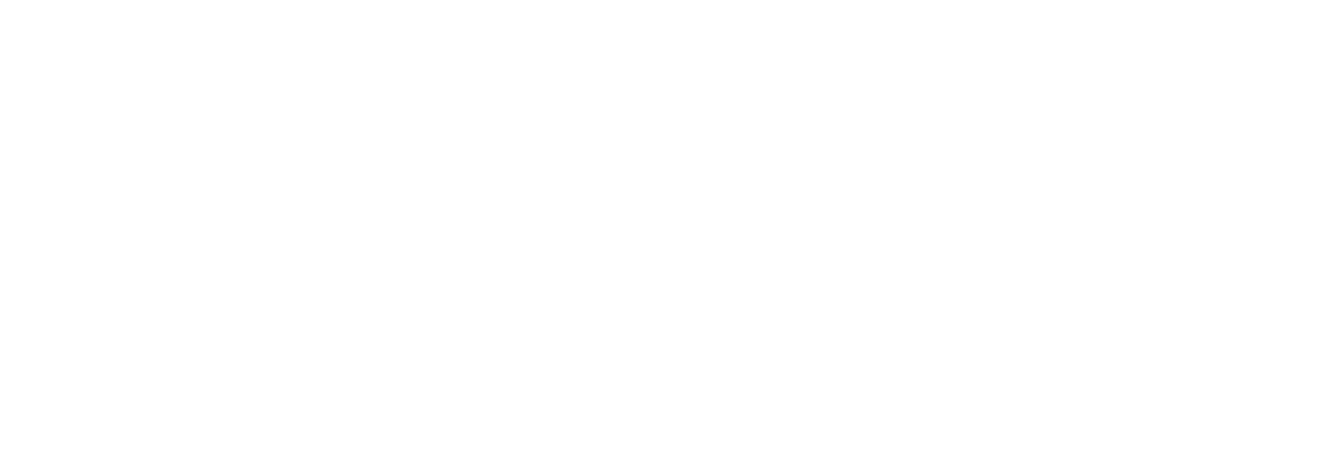 White stylized letters 