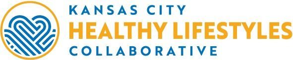 Kansas City Healthy Lifestyles Collaborative logo with a blue heart and gold text.