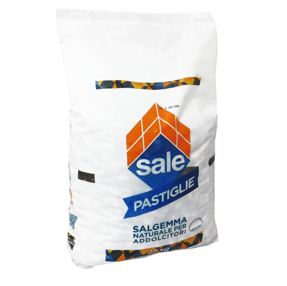 sale in pastiglie per addolcitori