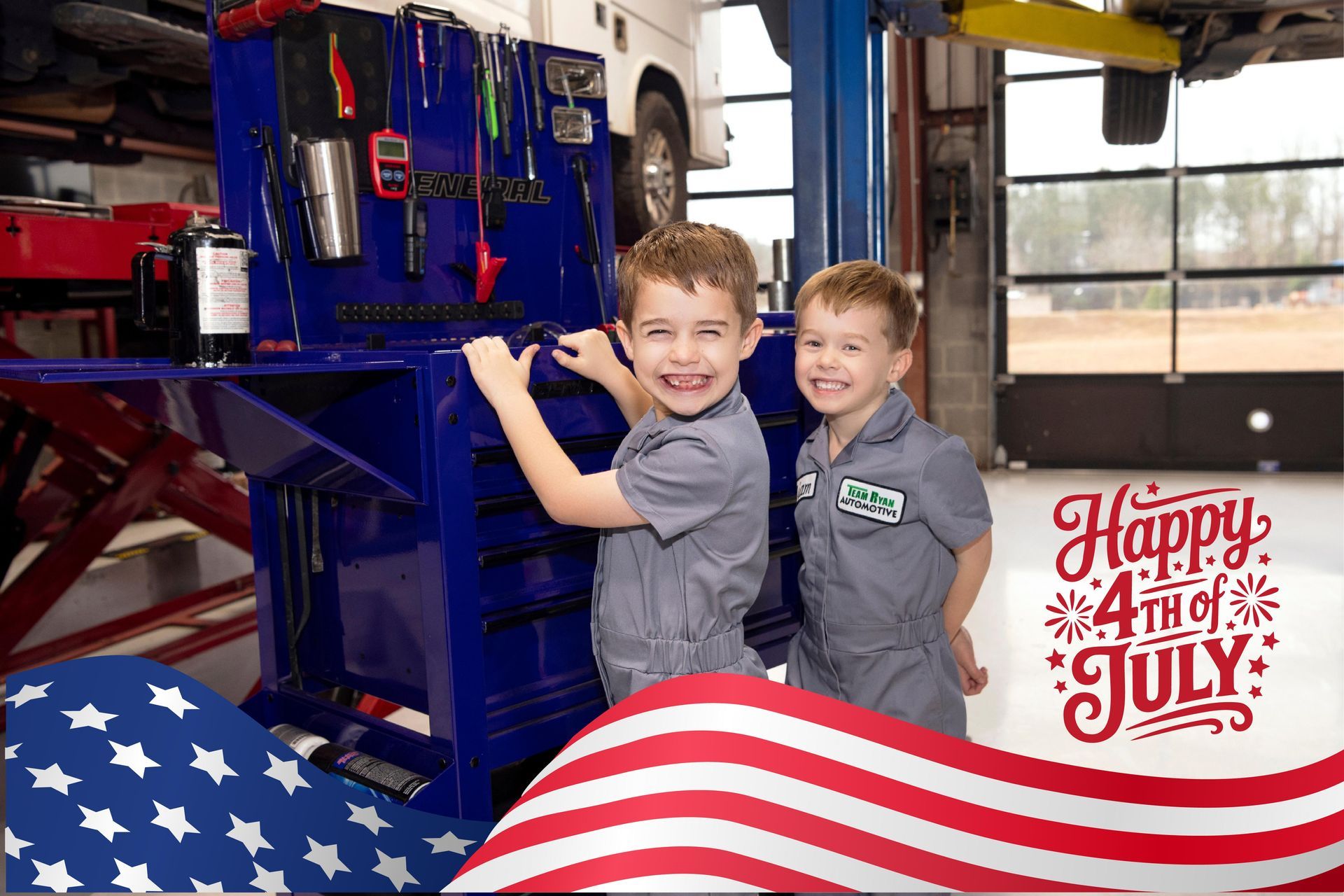 Happy 4th of July from The Best Auto Repair Shop