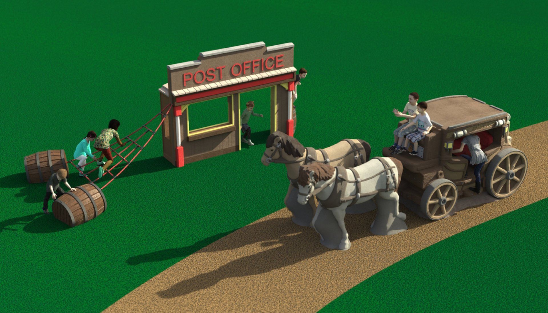 UPC Parks Playground Equipment and Nature Playgrounds