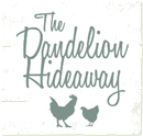 The Dandelion Hideaway logo