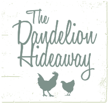The Dandelion Hideaway logo