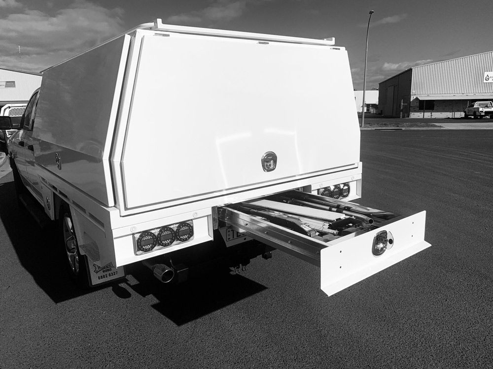 Undertray Tapered Drawer — Welding Works in Orange, NSW