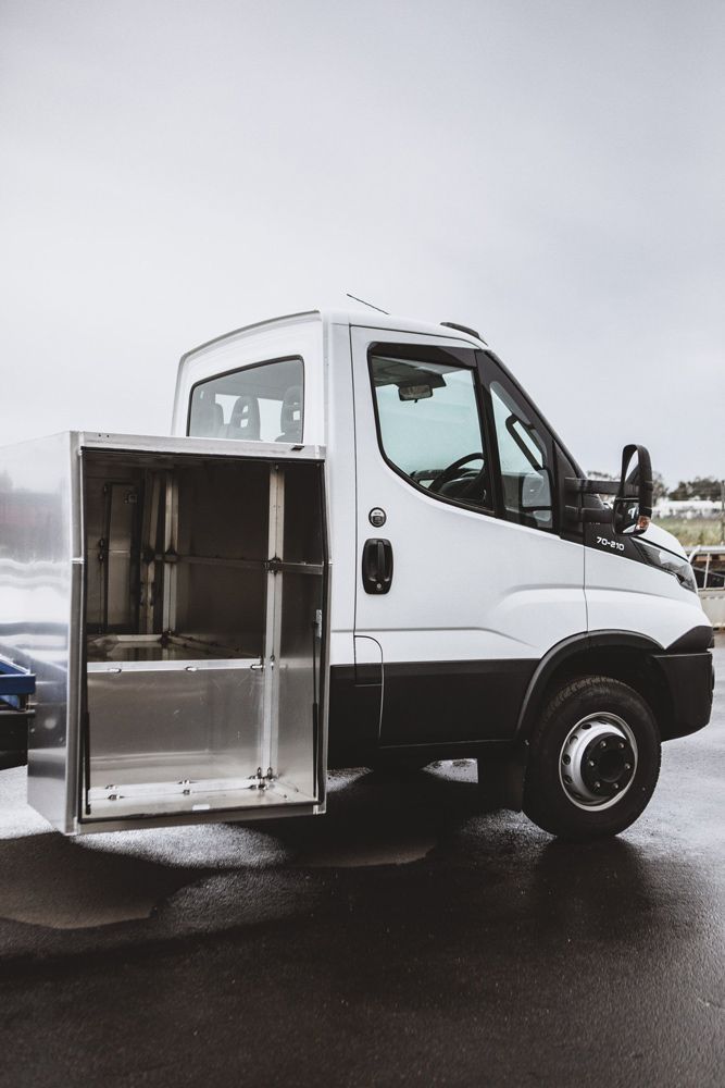 Open Side Tool Box Of Ute — Welding Works in Bathurst, NSW