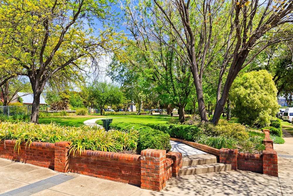 Entrance To Park On A Lovely Sunny Day — Welding Works in Mudgee, NSW