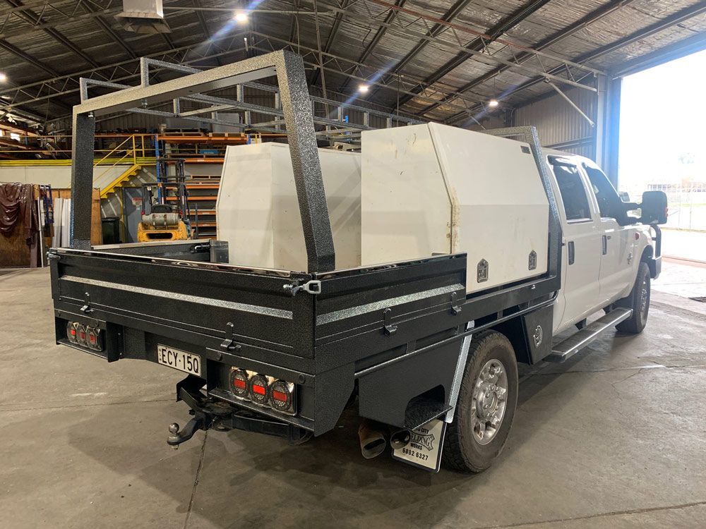 Tool Box, Steel Tray, Builder Rack — Welding Works in Parkes, NSW