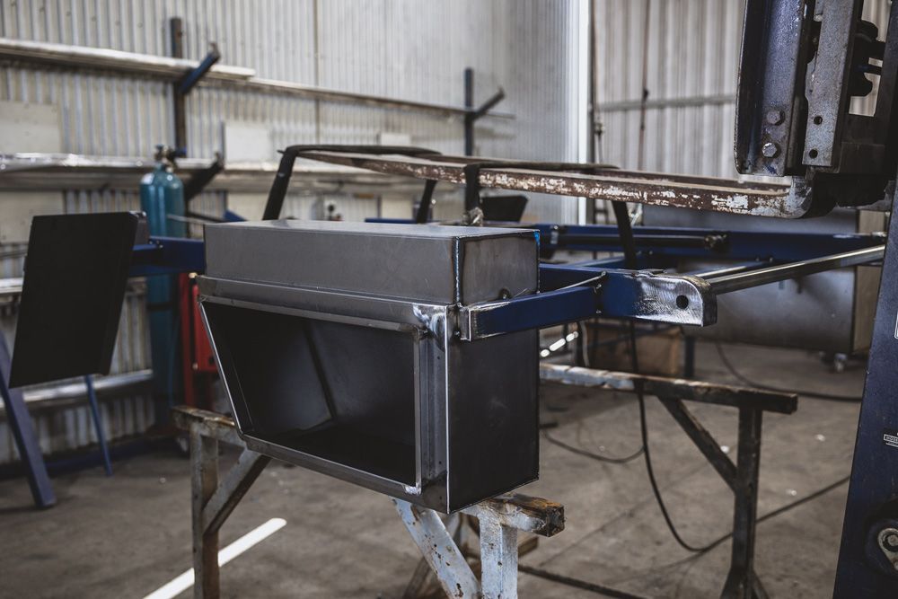 Welding Of Undertray Toolbox — Welding Works in Dubbo, NSW