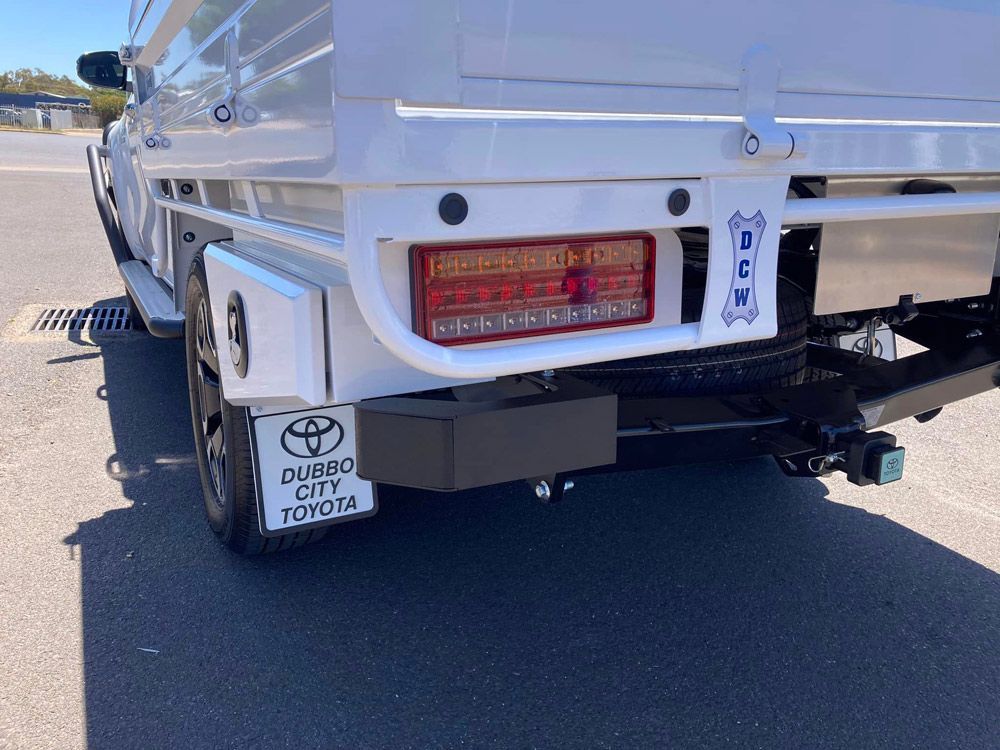 Close Up Tail Lights — Welding Works in Mudgee, NSW