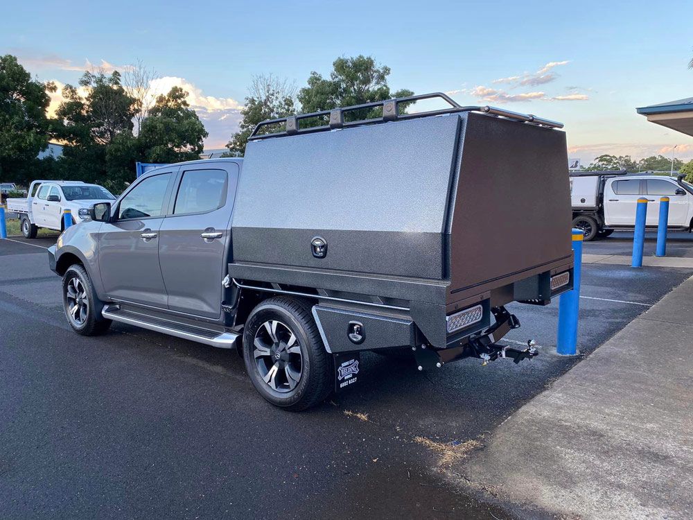 Black Canopy Custom-Designed — Welding Works in Mudgee, NSW