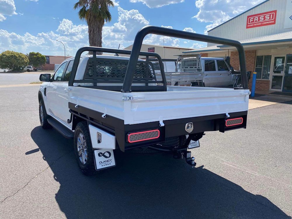 Hi-Lux 4x4 With Steel Ute Tray — Welding Works in Cobar, NSW