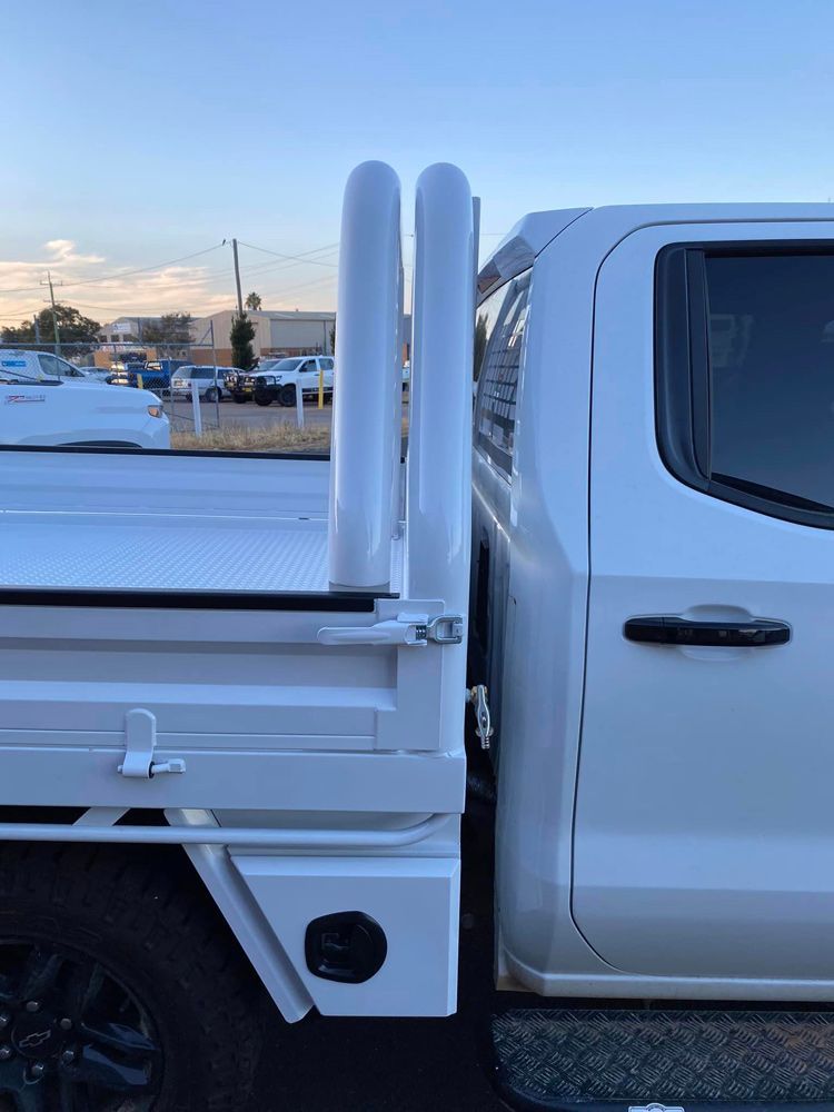 Toyota Hi-Lux Steel Tray Handle — Welding Works in Bathurst, NSW