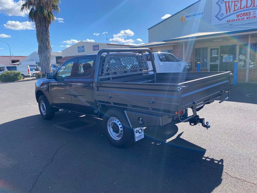 Customised Design Of Steel Ute Tray — Welding Works in Condobolin, NSW