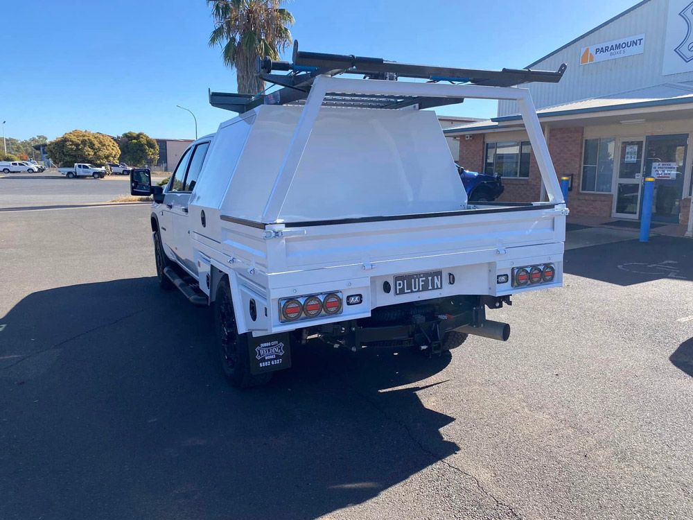 Customised Tool Box And Rack — Welding Works in Cobar, NSW