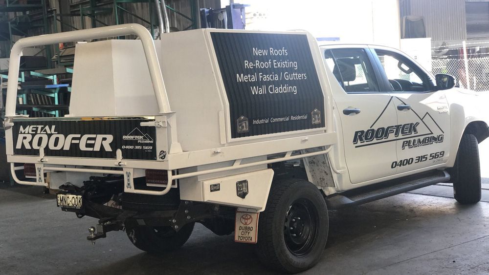 Tool Box On The Side Of Utility Vehicle — Welding Works in Parkes, NSW