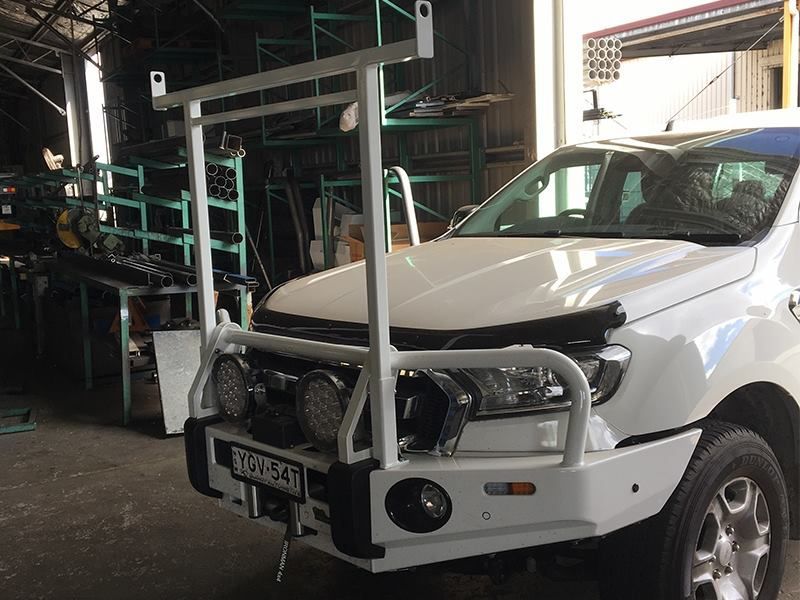 Heavy Duty Truck Rack — Welding Works in Orange, NSW