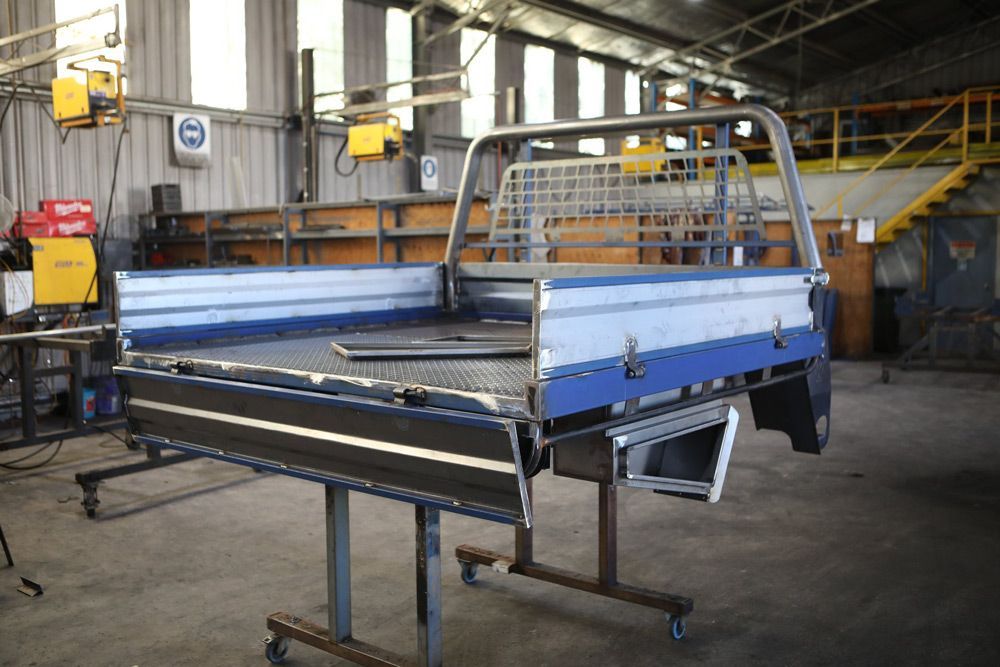 Designing A Custom Steel Ute Tray — Welding Works in Bathurst, NSW